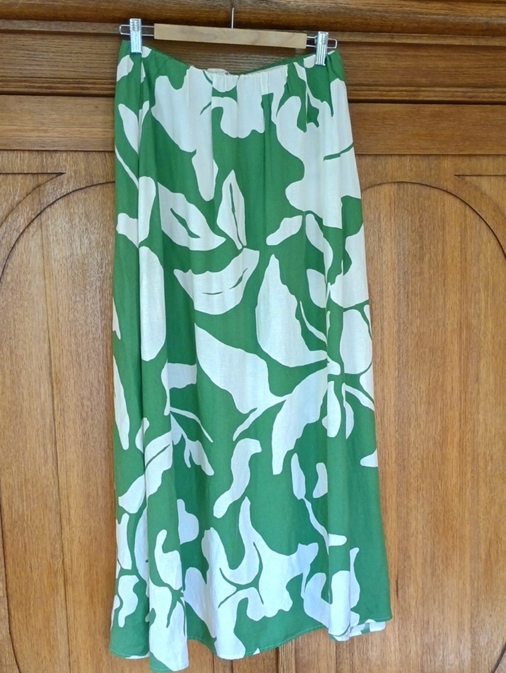 H&M Linen Blend Maxi Skirt